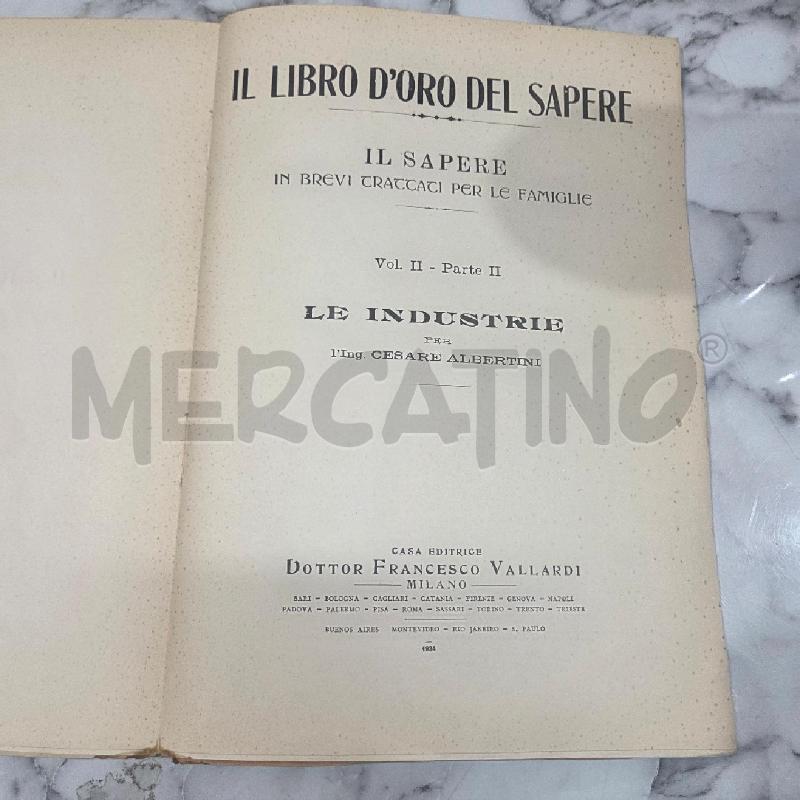 IL LIBRO D'ORO DEL SAPERE VOL II PARTE II | Mercatino dell'Usato Benevento 3