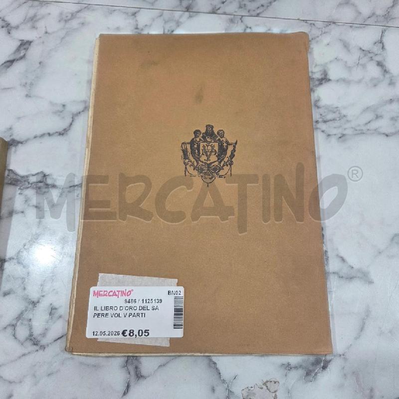 IL LIBRO D'ORO DEL SAPERE VOL V PARTI I E II | Mercatino dell'Usato Benevento 4