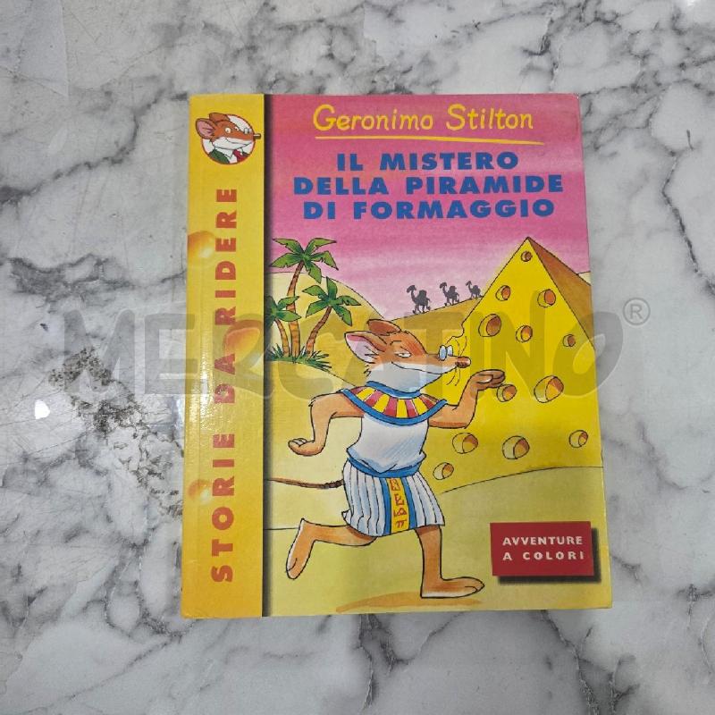 IL MISTERO DELLA PIRAMIDE DI FORMAGGIO GERONIMO STILTON | Mercatino dell'Usato Benevento 1