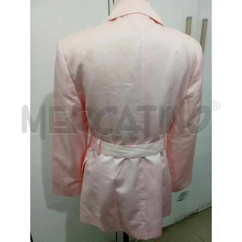IMPERMEABILE DONNA CORTO ROSA BENETTON | Mercatino dell'Usato Benevento 3