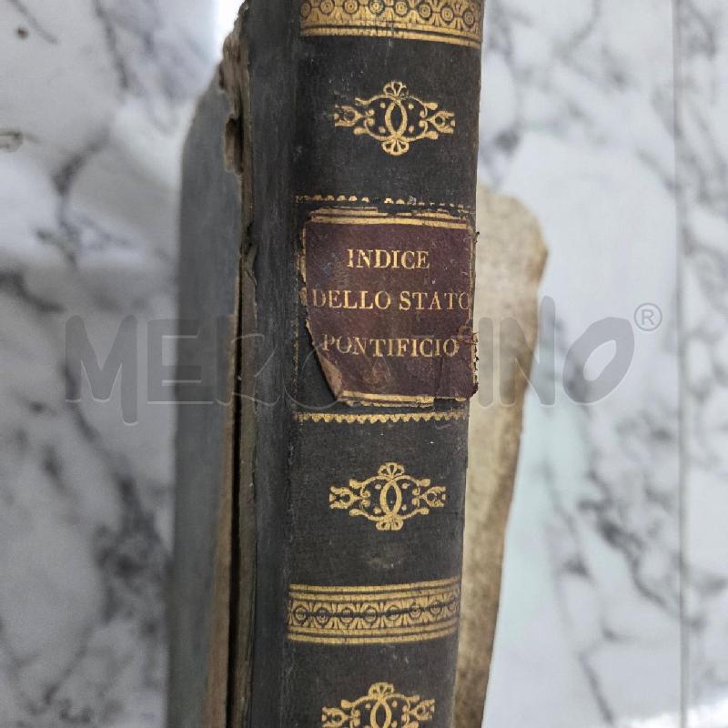 INDICE DELLO STATO PONTIFICIO 1828 | Mercatino dell'Usato Benevento 5