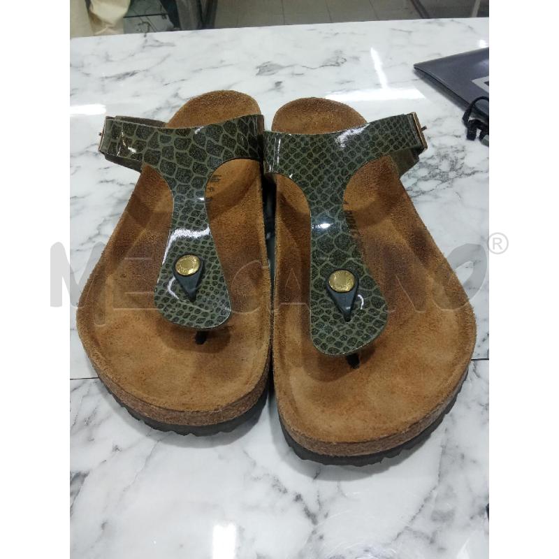 INFRADITO DONNA BIRKENSTOCK VERDE PLASTICA | Mercatino dell'Usato Benevento 1