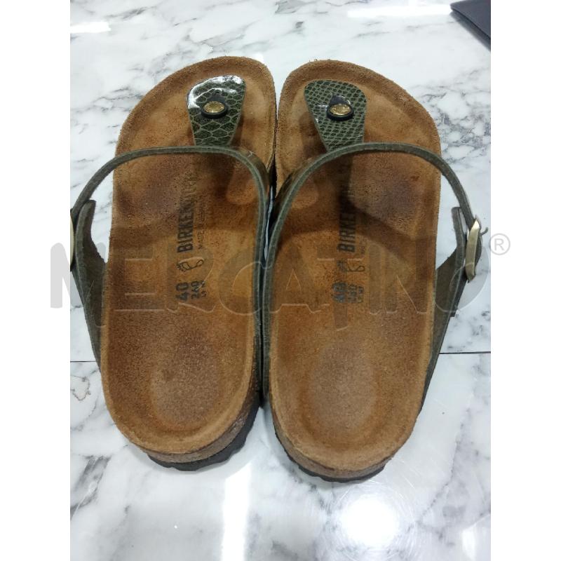 INFRADITO DONNA BIRKENSTOCK VERDE PLASTICA | Mercatino dell'Usato Benevento 3