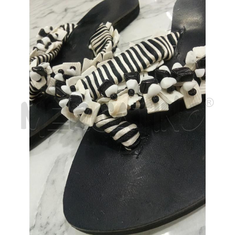INFRADITO DONNA NERO INSERTI BIANCHI | Mercatino dell'Usato Benevento 3