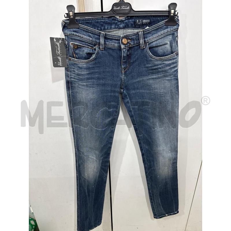 JEANS DONNA BLU SCURO ARMANI | Mercatino dell'Usato Benevento 1