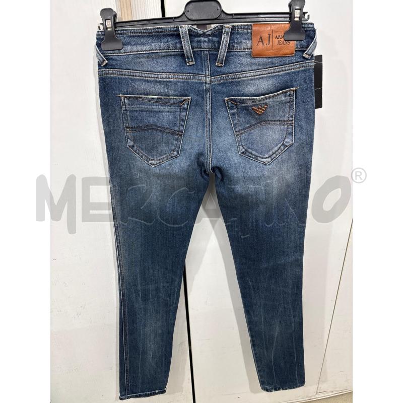 JEANS DONNA BLU SCURO ARMANI | Mercatino dell'Usato Benevento 3