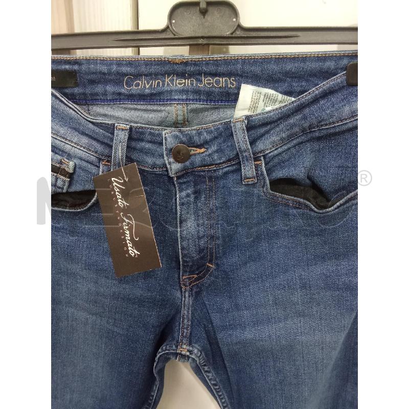 JEANS DONNA CALVIN KLEIN JEANS SLIM STRAIGHT | Mercatino dell'Usato Benevento 2