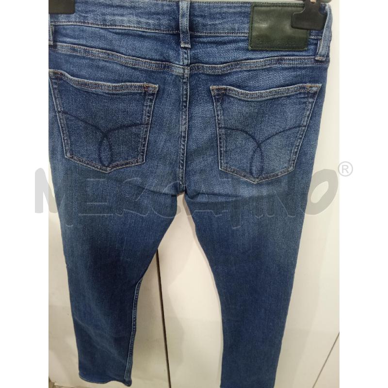 JEANS DONNA CALVIN KLEIN JEANS SLIM STRAIGHT | Mercatino dell'Usato Benevento 3