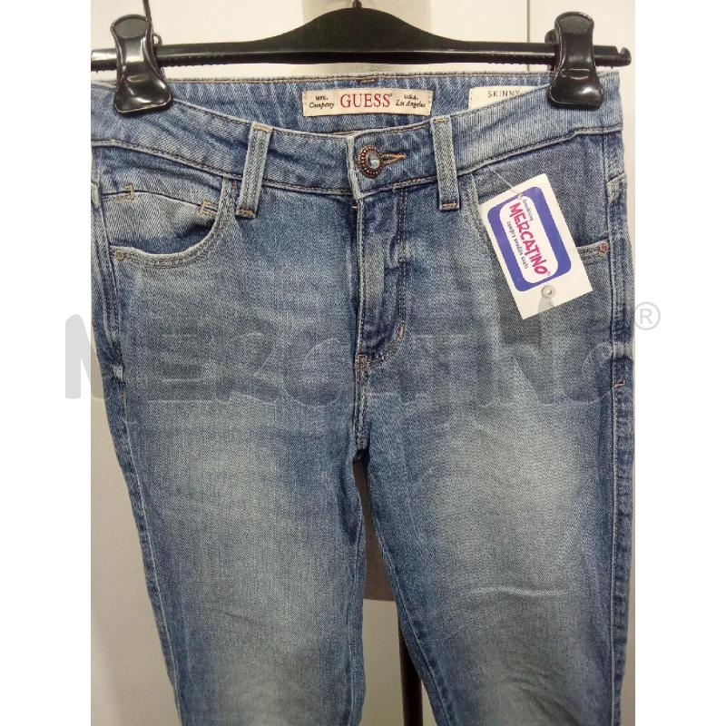 JEANS DONNA CHIARO SKINNY MID GUESS | Mercatino dell'Usato Benevento 2