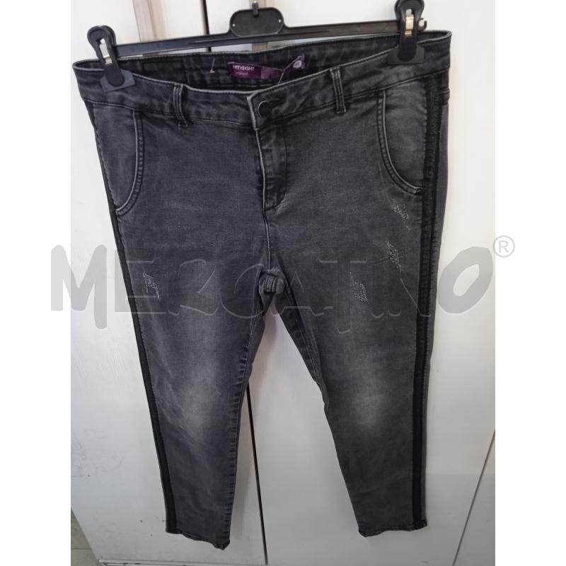 JEANS DONNA CONBIPEL GRIGIO | Mercatino dell'Usato Benevento