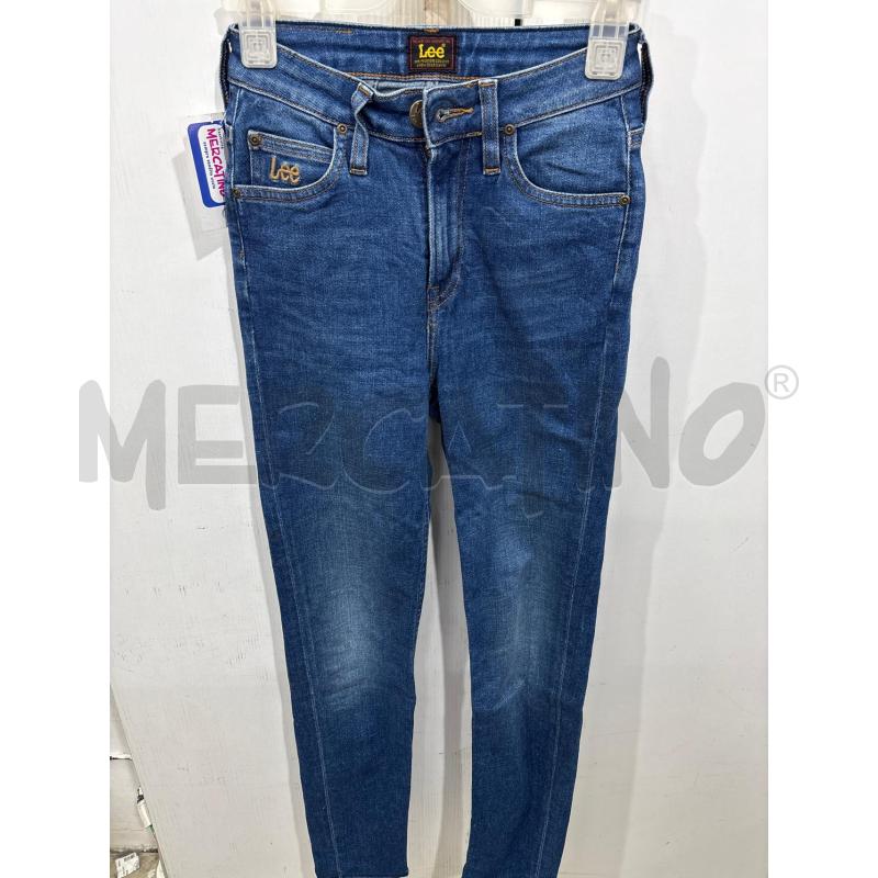 JEANS DONNA LEE VITA ALTA ELASTICIZZATO | Mercatino dell'Usato Benevento 1