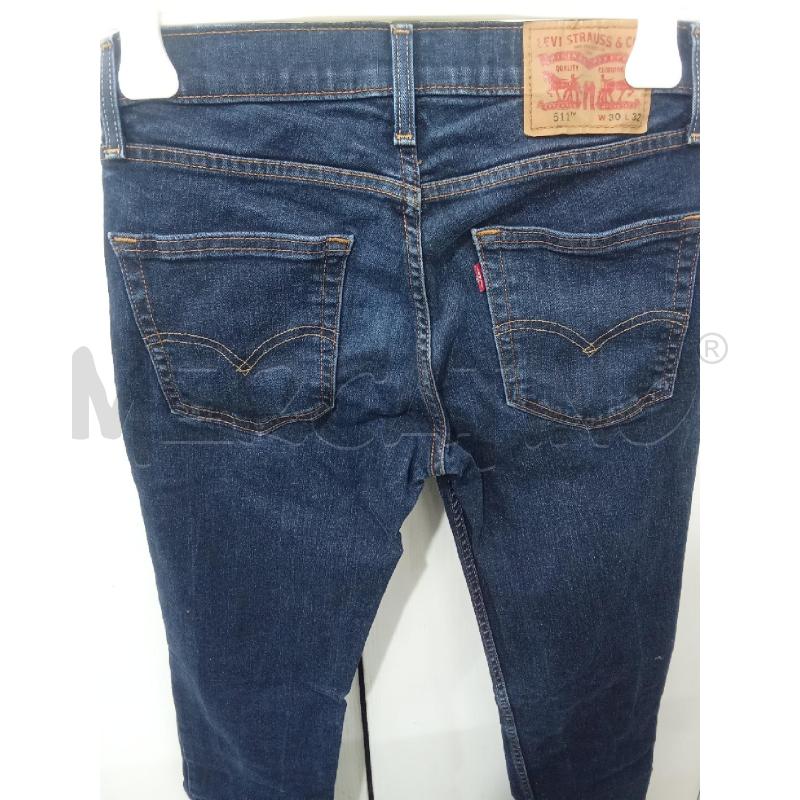 JEANS DONNA LEVIS 511 BLU  | Mercatino dell'Usato Benevento 1