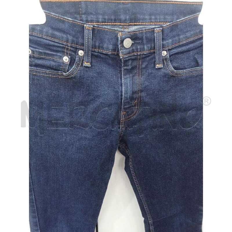JEANS DONNA LEVIS 511 BLU  | Mercatino dell'Usato Benevento 3