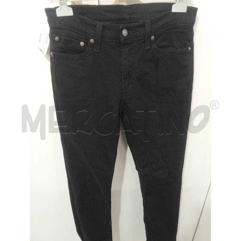 JEANS DONNA NERO LEVIS 511 | Mercatino dell'Usato Benevento 1