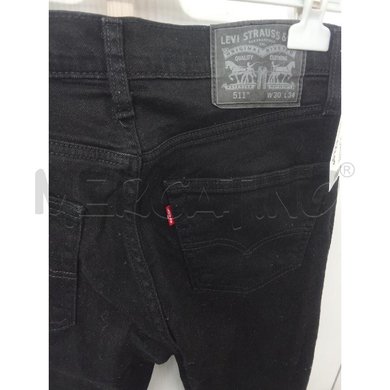 JEANS DONNA NERO LEVIS 511 | Mercatino dell'Usato Benevento 3