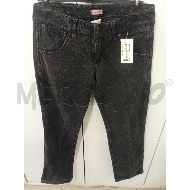 JEANS DONNA NERO MAX E CO | Mercatino dell'Usato Benevento 1