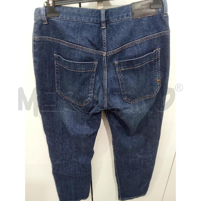 JEANS DONNA PINKO DENIM CLOE LAVAGGIO SCURO | Mercatino dell'Usato Benevento 3