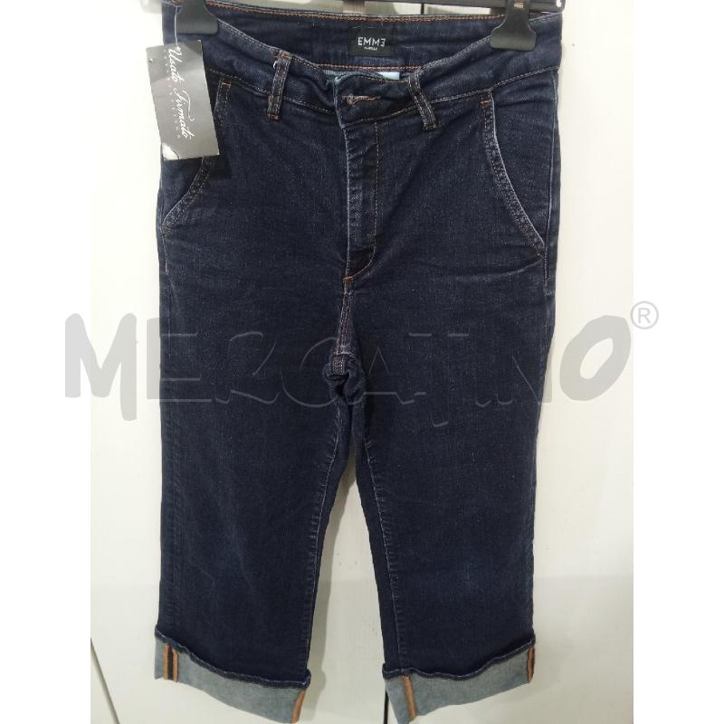 JEANS DONNA SCURO CON PIEGA EMME MARELLA | Mercatino dell'Usato Benevento 1