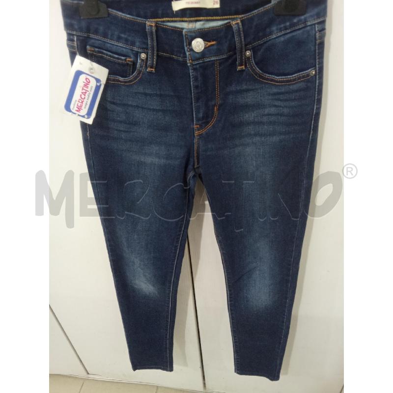 JEANS DONNA SCURO LEVIS SKINNY  | Mercatino dell'Usato Benevento 2