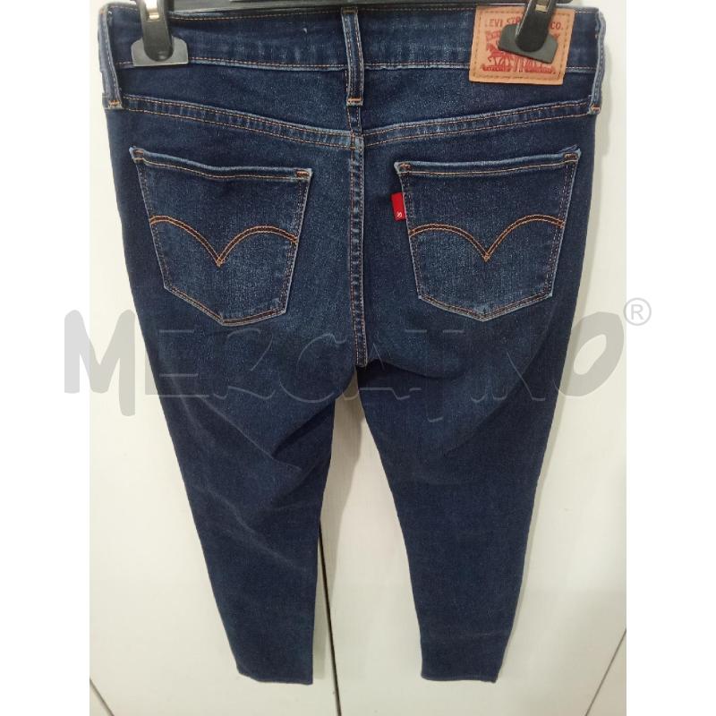 JEANS DONNA SCURO LEVIS SKINNY  | Mercatino dell'Usato Benevento 3