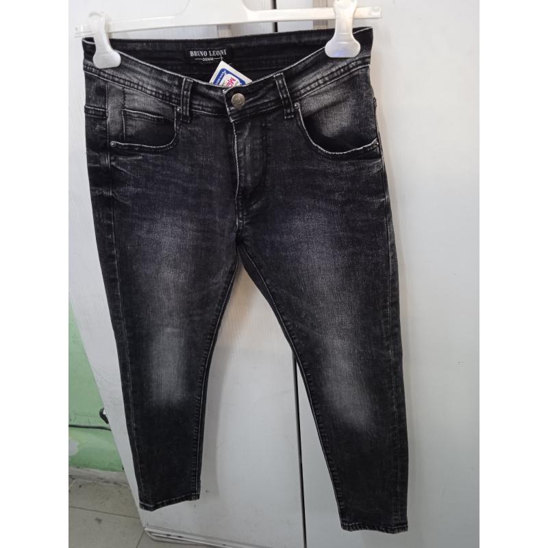JEANS UOMO BRUNO LEONI NERO INS. BIANCO | Mercatino dell'Usato Benevento