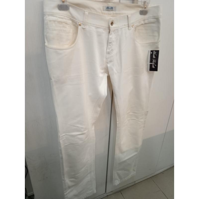 JEANS UOMO CESARE PACIOTTI BIANCO | Mercatino dell'Usato Benevento
