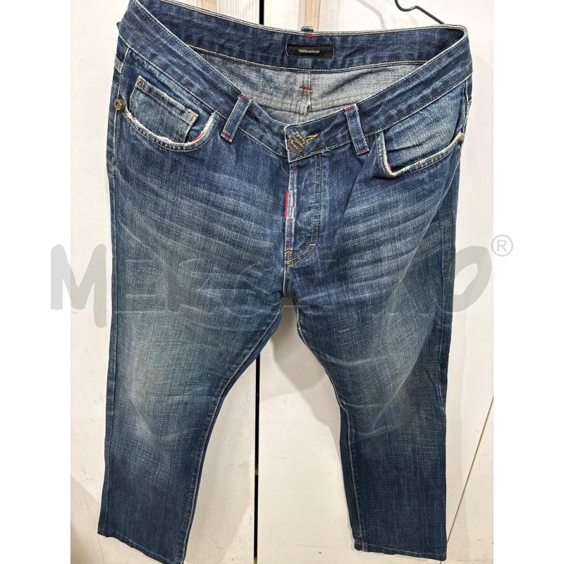 JEANS UOMO DSQUARED2 SCURO CON SFUMATURE | Mercatino dell'Usato Benevento 1