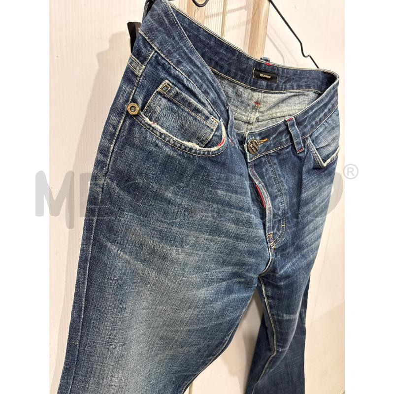 JEANS UOMO DSQUARED2 SCURO CON SFUMATURE | Mercatino dell'Usato Benevento 3