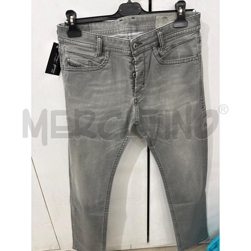 JEANS UOMO GRIGIO CHIARO SFUMATO  DIESEL  | Mercatino dell'Usato Benevento 1