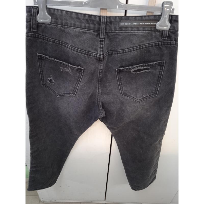 JEANS UOMO GRIGI SCURO LINEA NERA LATO ADREXX | Mercatino dell'Usato  Benevento
