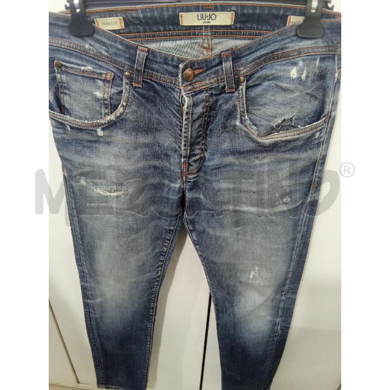 JEANS UOMO LIU JO SLIM FIT | Mercatino dell'Usato Benevento 1