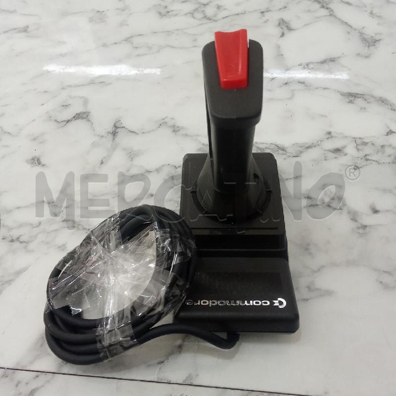 JOYSTICK NERO INS ROSSO COMMODORE | Mercatino dell'Usato Benevento 1