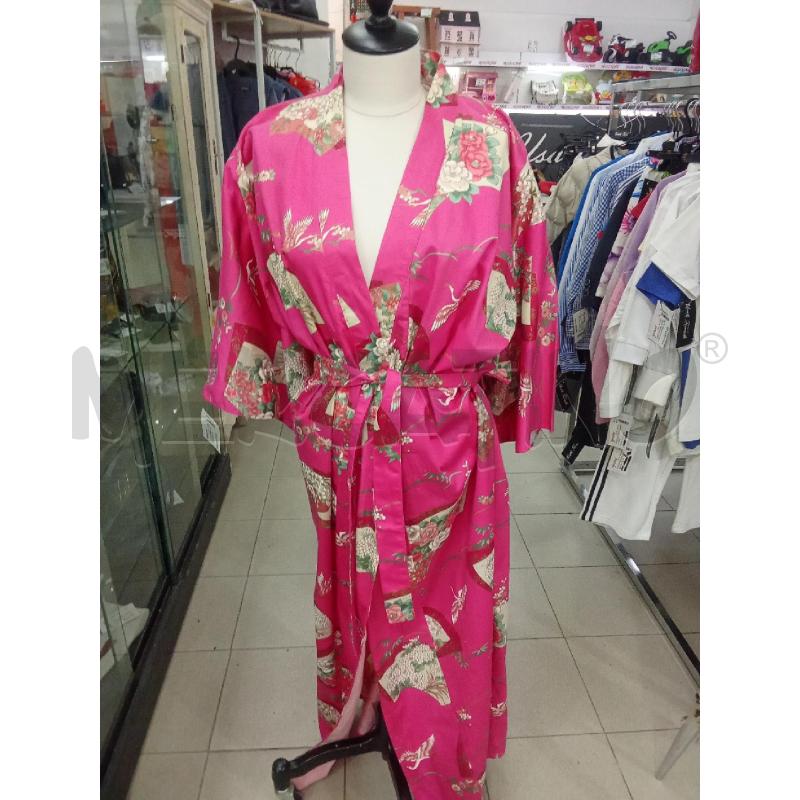 KIMONO DONNA FUCSIA STILE ORIENTALE ICHIBAN | Mercatino dell'Usato Benevento 1