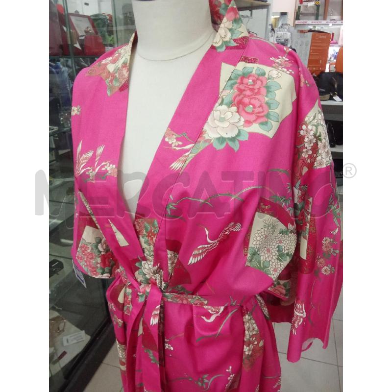 KIMONO DONNA FUCSIA STILE ORIENTALE ICHIBAN | Mercatino dell'Usato Benevento 2