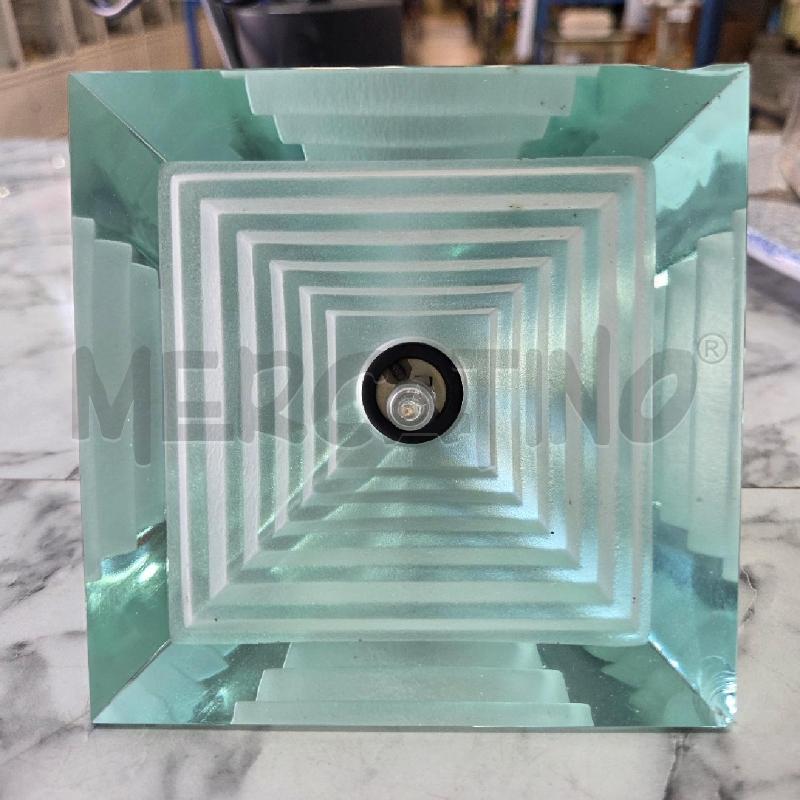LAMPADARIO SOSPESO DESIGN PIRAMIDE RIGATA SCHEGGIATO | Mercatino dell'Usato Benevento 5