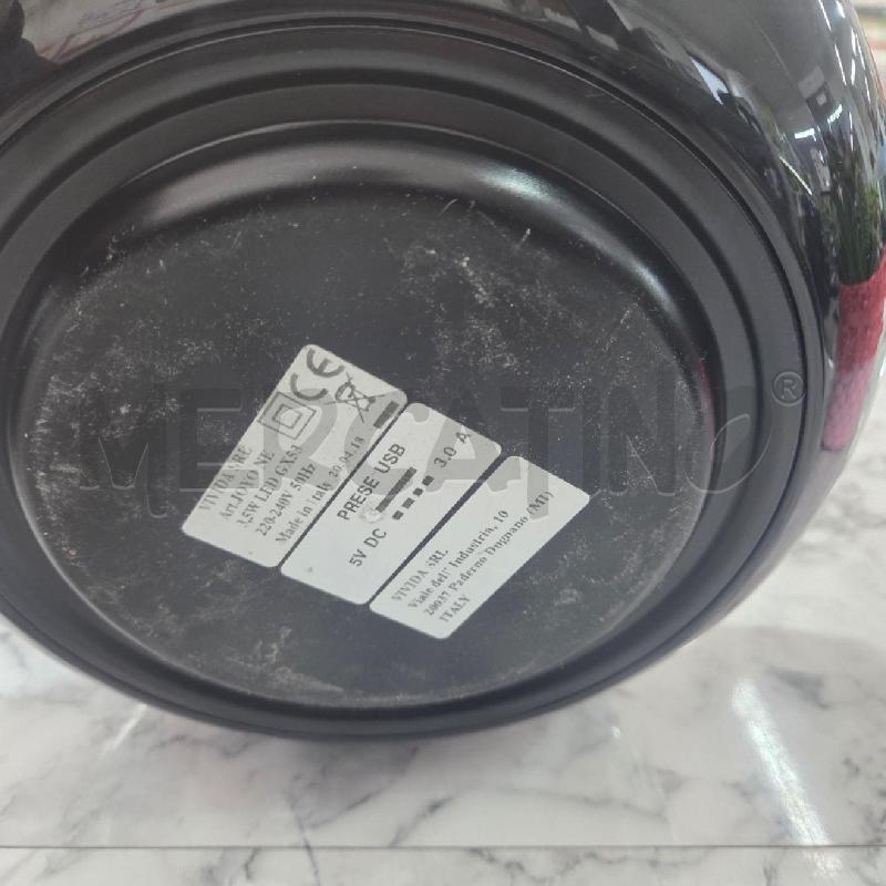 LAMPADA A FUNGO NERA JOYO CON PRESE DI RICARICA | Mercatino dell'Usato Benevento 5