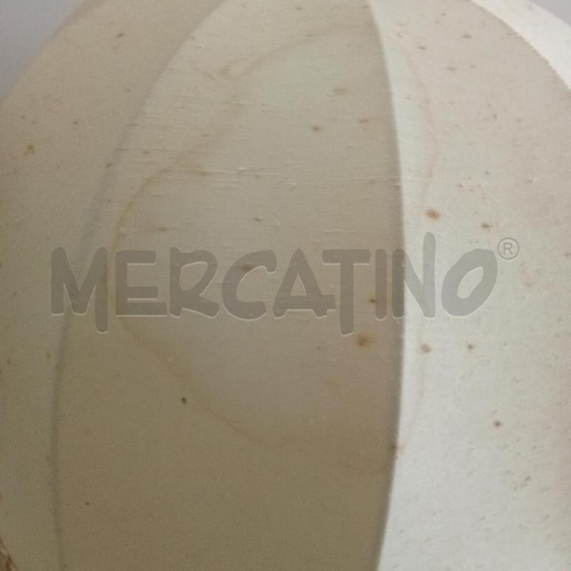 LAMPADA CER GIALLA FIOCCO DORATO CALOTTA STOFFA | Mercatino dell'Usato Benevento 5
