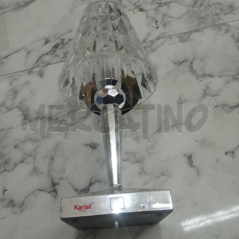 LAMPADA DA TAVOLO LED KARTELL TRASPARENTE | Mercatino dell'Usato Benevento 4
