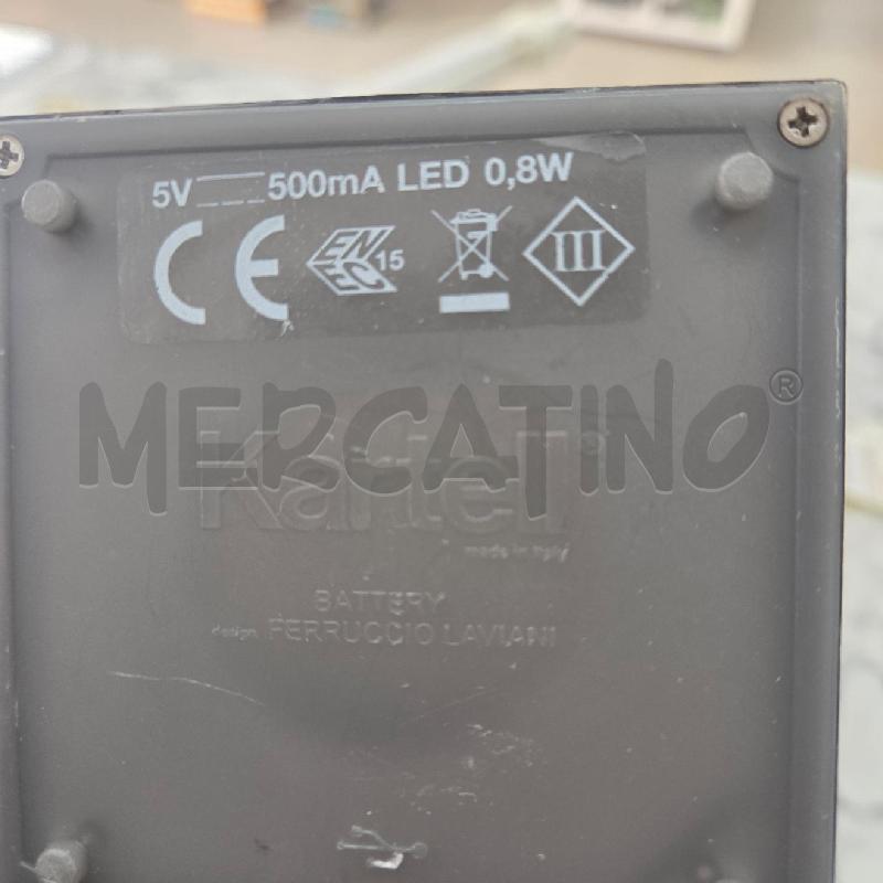 LAMPADA DA TAVOLO LED KARTELL TRASPARENTE  | Mercatino dell'Usato Benevento 4