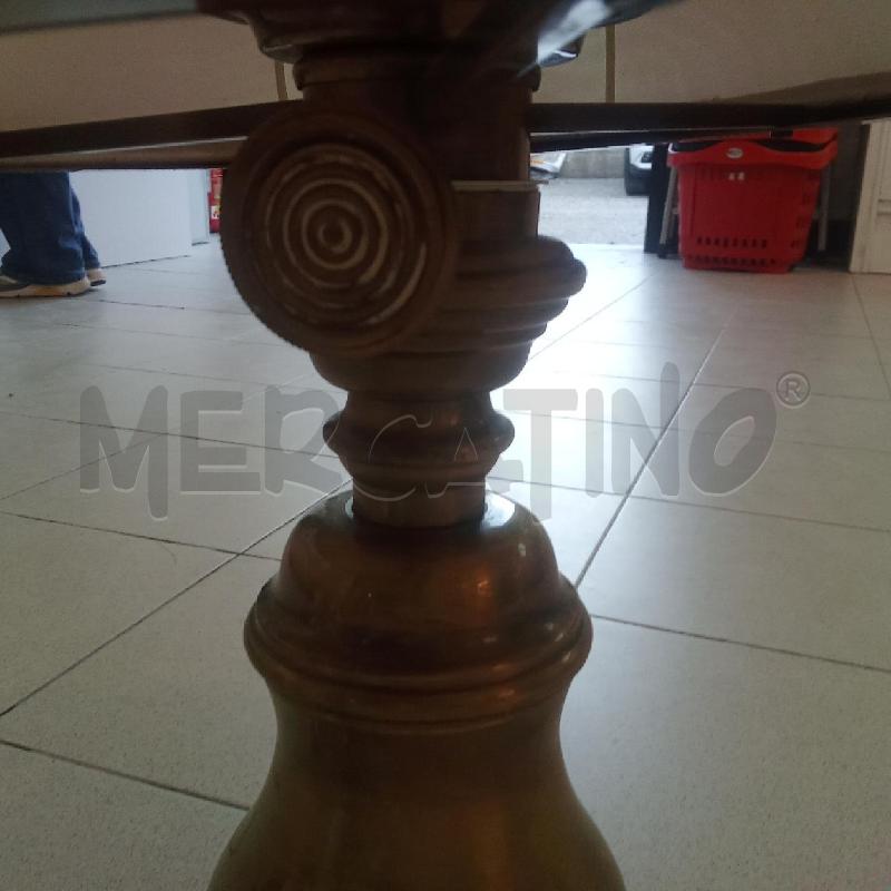 LAMPADA DORATA CALOTTA BEIGE STOFFA  | Mercatino dell'Usato Benevento 5
