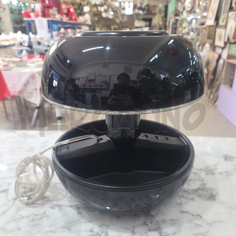 LAMPADA FORMA FUNGO NERO JOYO CON PRESE DI RICARICA | Mercatino dell'Usato Benevento 1