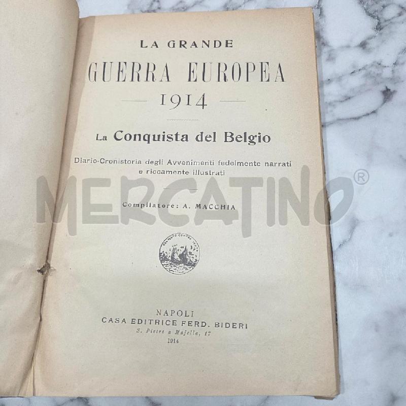 LA GRANDE GUERRA EUROPEA 1914 | Mercatino dell'Usato Benevento 2
