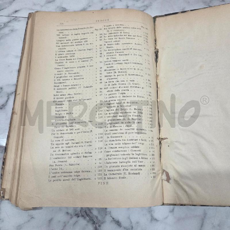 LA GRANDE GUERRA EUROPEA 1914 | Mercatino dell'Usato Benevento 4