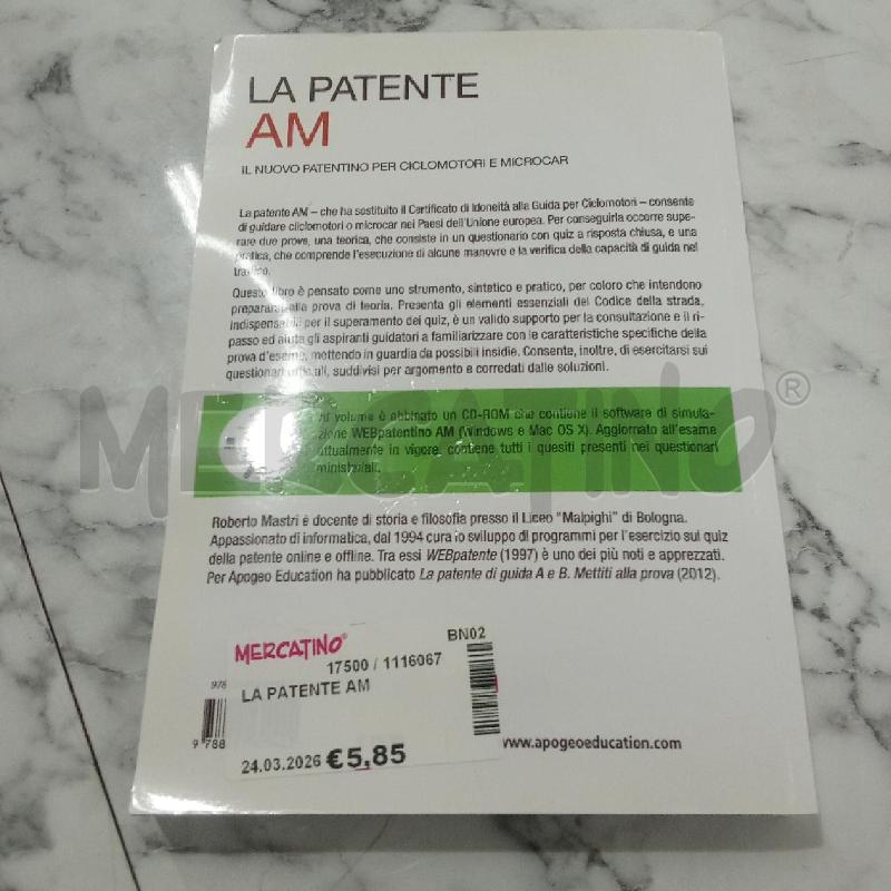 LA PATENTE AM | Mercatino dell'Usato Benevento 2