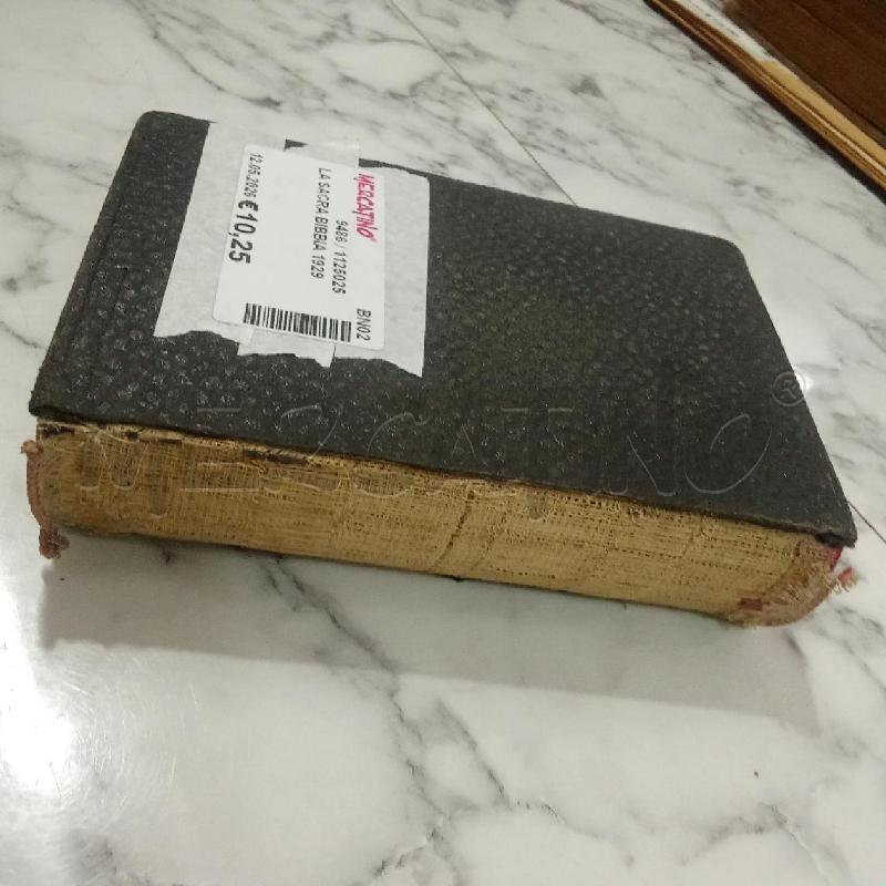 LA SACRA BIBBIA 1929 | Mercatino dell'Usato Benevento 3