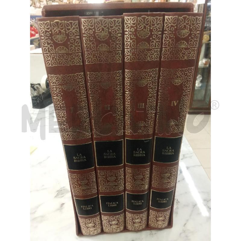 LA SACRA BIBBIA ITALICA LIBRI 4 VOL | Mercatino dell'Usato Benevento 5