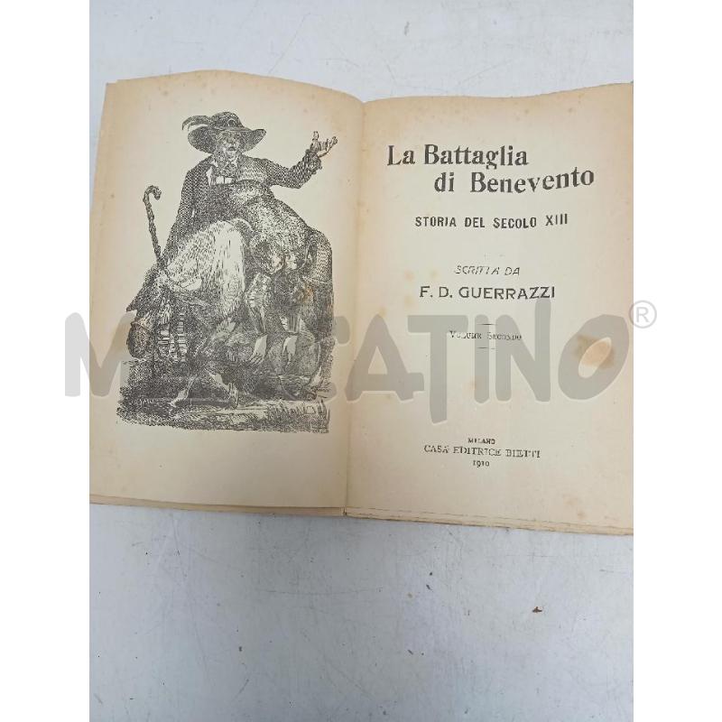 LIBRO LA BATTAGLIA DI BENEVENTO 1910 I E II VOL  | Mercatino dell'Usato Benevento 3