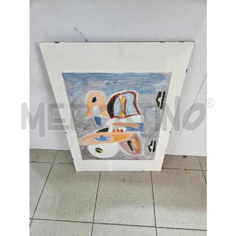 LITOGRAFIA L'ABBRACCIO GIOVANNI 1993 NO VETRO  | Mercatino dell'Usato Benevento 1
