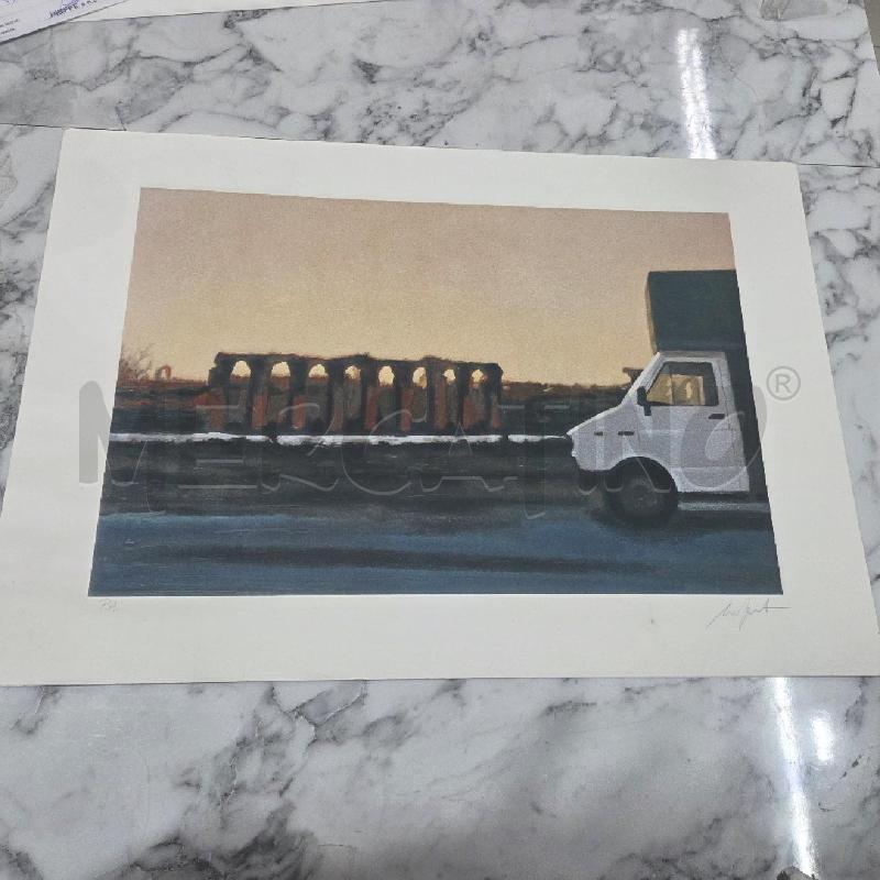 LITOGRAFIA MARIO FERRANTE P.A PAESAGGIO | Mercatino dell'Usato Benevento 1