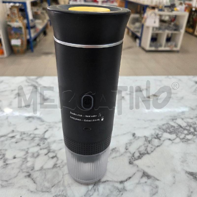MACCHINA CAFFE' CAPSULE DA VIAGGIO NERA GIALLA  | Mercatino dell'Usato Benevento 1